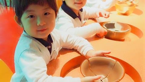 幼兒參觀香港文化博物館，進行專題研習活動