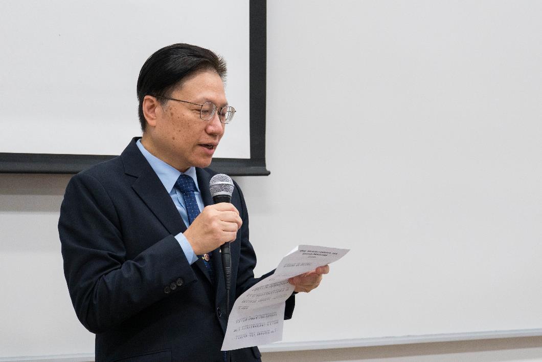 图三︰香港中文大学协理副校长高永雄教授表示，研讨会上的跨学科对话，有助激发新的学术视角，加深对丝绸之路作为文明交流之路的理解。