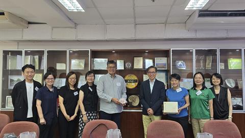 圣约翰救伤队到访啬色园参观医疗单位及了解本园医疗服务